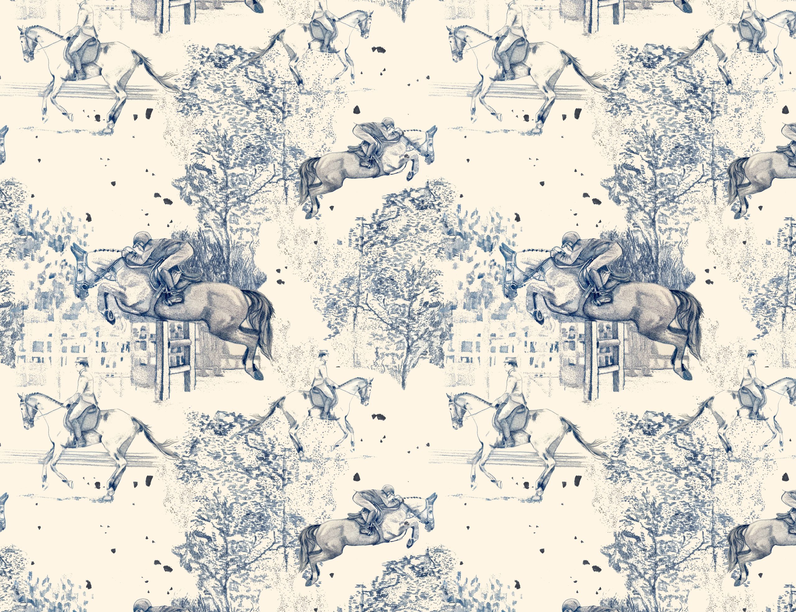 Motif Toile de Jouy actuel